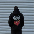 Raphael Oversize Unisex Hoodie "Smoked Heart"