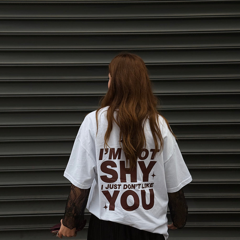"I’m Not Shy, I Just Don't Like You" Raphael T-Shirt